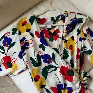 💛 Vintage Frank Usher Two-Piece Set 💙